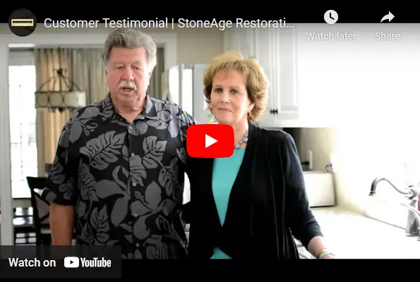 Residential Stone Restoration, Yorba Linda, CA Customer Review