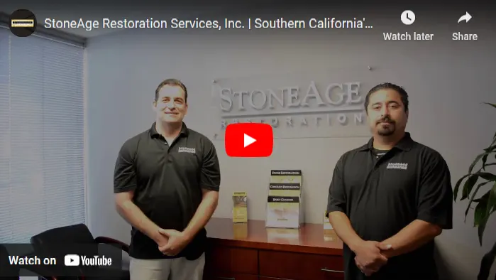 Stone & Concrete Restoration Specialists Video